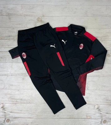 Puma AC Milan 2021 2022 Training Tracksuit Drill Top + Pants Men