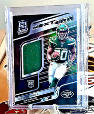 2022 Spectra Football Breece Hall Next Era Prizm Rookie Mem Patch 81/99