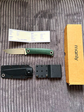 Manly Patriot Jagdmesser Drop-Point 9,1-10cm CPM 154 G10 Scheide