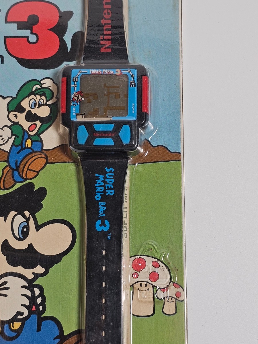 Nintendo SUPER MARIO BROS 3 Game Watch, Manual & Box Graphics