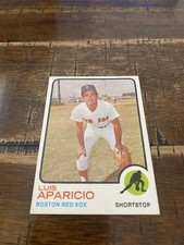 Luis Aparicio 1973 Topps Boston Red Sox #165