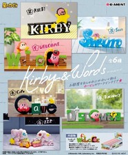 Re-Ment Kirby: Kirby Words Collection - Full Set of 6