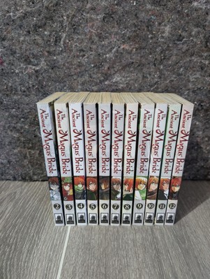 The Ancient Magus Bride Manga Volumes 2-12 English Authentic US