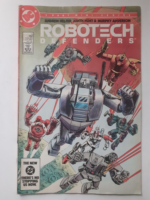 Robotech Defenders issues #1 + 2 - DC Comics - 1985 - Complete Set