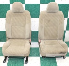 Issue 11 Tacoma Sand Beige Manual Driver Passenger Front Bucket Seats Pair 2x