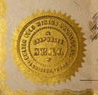 Early 20th c.Gold Mining Stock Certificate (Sultan Gold Minining Co. Inc.) Idaho — photo 4