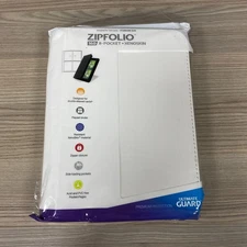 ZIPFOLIO 160 8-POCKET ULTIMATE GUARD CCG TCG STORAGE FOLIO FOLDER MAGIC POKEMON
