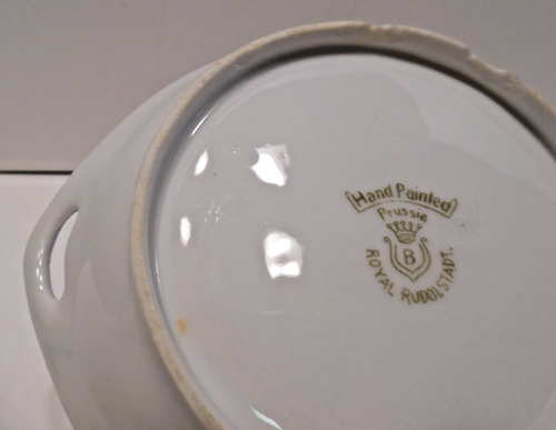 Porcelaine vintage Chine M. Z. Autriche, Prusse, Silésie, Royal Rudolstadt Prusse - Photo 10/11