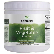 Swanson Fruit and Vegetable Powder 8.11 oz Powder
