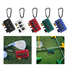 Spazzola per la pulizia delle mazze da golf, retrattile, 3 in 1, compatta,