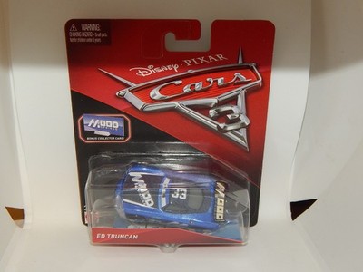 Mattel disney pixar cars bonus collector card! billboard Ed Truncan
