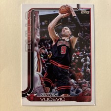 2025-26 Topps - Nikola Vucevic #36 Chicago Bulls Basketball Card Nm