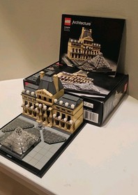 LEGO ARCHITECTURE: Louvre (21024) 100% complete!