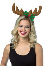 Reindeer Antlers Christmas Holiday Headband Accessory