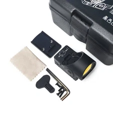 Red Dot Tactical For SRO Reflex Sight Scope 2 MOA for Hunting Glock Pistol Metal