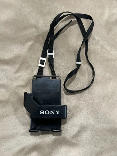 Vintage Belt Clip Holder for Sony WM-2 Walkman With Lanyard