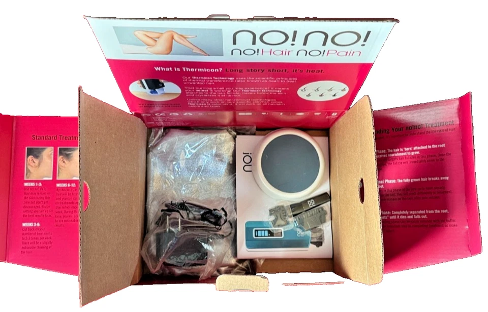 No!No! Pro Plus ROSE Deluxe Hair Removal System - Full 1 Year Warranty! - BNIB! - Image 2 of 4
