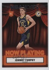 2024-25 Panini NBA Hoops Now Playing Johnny Furphy #3 14dq