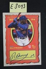 RONNY MAURICIO 2024 Topps Brooklyn Collection Auto #AC-RM AUTO /99 RC (E3043
