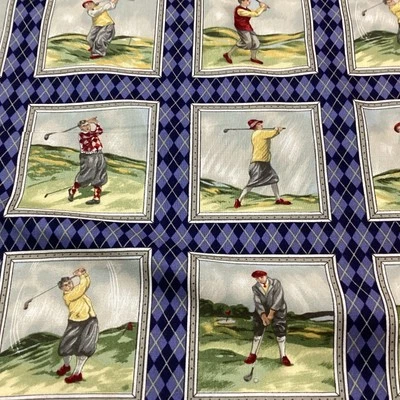 Fabric Freedom-Golf-30cm Panel-100% Cotton