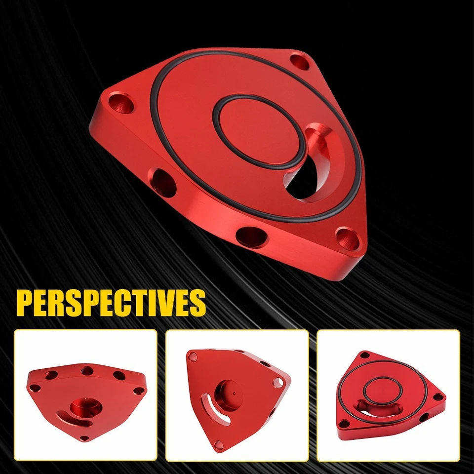 Fit 15-2021 Honda Accord Turbo Blow Off Valve Plate Spacer BOV 1.5T Coupe Billet - Image 3 of 4