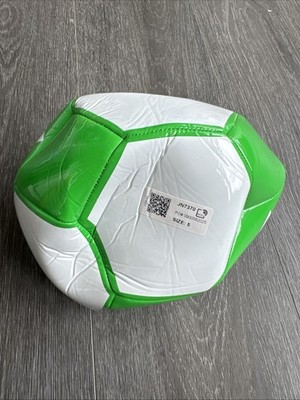 Adidas weiß und grün Fußball Größe 5 neu ohne Etikett