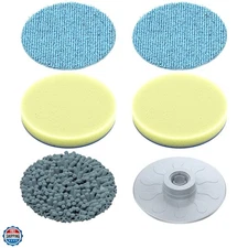 Brush Head 5 Pack, Replaceable Brush Heads for Spin Scrubber, Cordless Spin S...