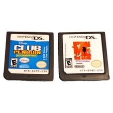 Club Penguin Despicable Me The Game Minion Mayhem Nintendo DS Game