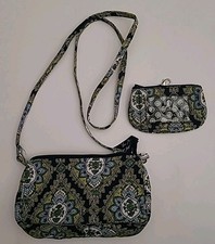 Vera Bradley small Crossbody Bag purse Made in USA! Small Wallet Made In China