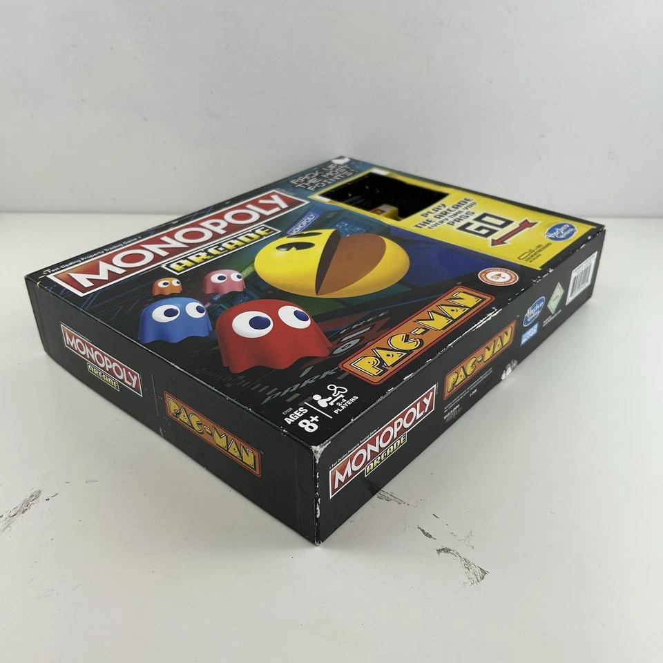 Monopoly Arcade Pac-Man Board Game Retro Hasbro 2020 Complete in Box Boxed - Image 2 of 4