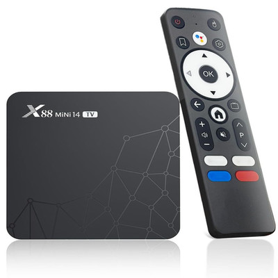 Android TV Box 2GB 16GB RK3518 Quad Core Dual Band WiFi Bluetooth 5 4K Streaming