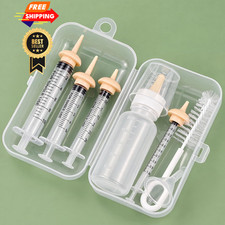 Pet Nursing Kit, Kitten Bottle Feeding Set 1 Count (Pack of 1), Transparent