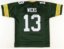 Dontayvion Wicks Signed Green Bay Packers Jersey (JSA) XL Everything Sewn On!