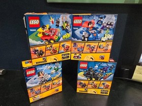 LEGO DC Mighty Micros lot 76061 76062 76068 76070 Bizarro Doomsday minifigs NEW