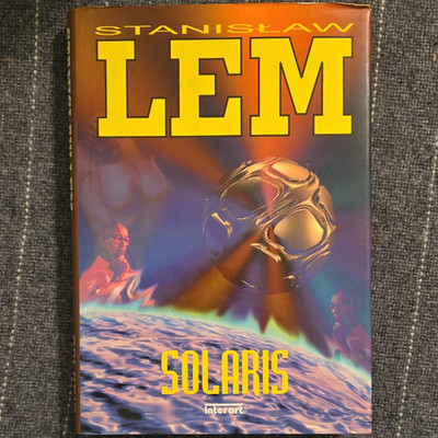 Stanislaw Lem Solaris - Polish/Polska Sci-Fi Novel Hardcover w/ Dust Jacket 1995
