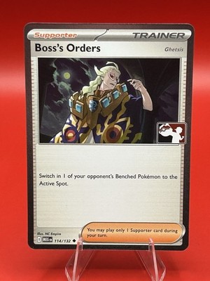 Boss's Orders [Ghetsis] - (Cosmos Holo) 114/132 Prize Pack Series Cards Holo