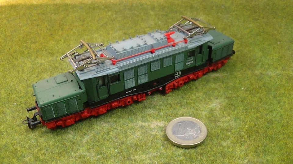 E - Lok E 94 Krokodil TT 1/120 , BTTB . LED- Licht Selten in diesem Zustand !