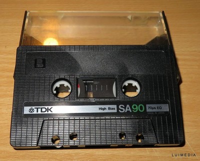 TDK  Super SA-90  Aufnahmemedium Cassette Kassette Tape MC (271)