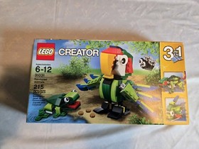 LEGO Creator 3-in-1 Rainforest Animals set, model number 31031.
