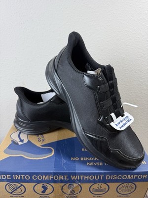 Jambu Touch-Less Dash Mens Size 11.5 M Black Slip On Sneakers Hands Free NWB