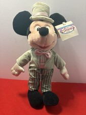 NWT Vtg GROOM MICKEY PLUSH TOY DISNEY WORLD STORE BEAN BAG 14 Wedding Marriage