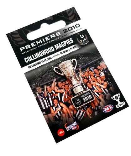 Collingwood Magpies AFL 2010 Trophy Keyring - Picture 1 of 1