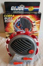 Vintage GI Joe 1987 Cobra Buzz Boar Complete Original Box ARAH Hasbro Vehicle