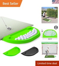 Efficient Golf Ball Tray - 70 Ball Capacity, Lightweight and Weather Resistant