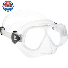 Cressi Rombo Frameless Mask - Freediving Snorkeling Spearfishing - Clear