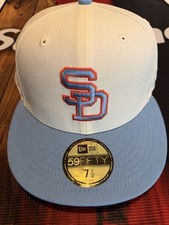 New Era 59FIFTY Fitted Baseball Cap White/Lig...