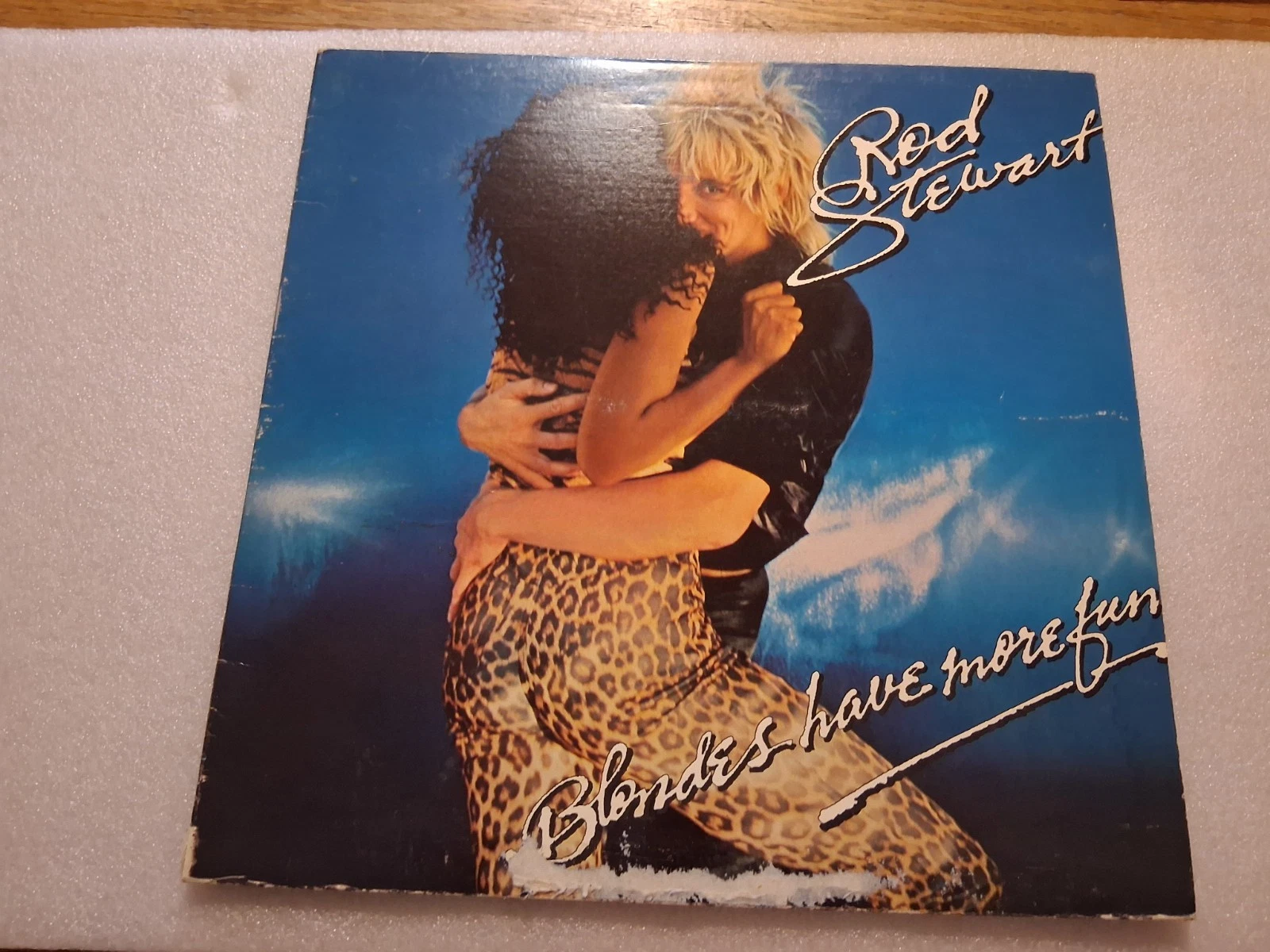 ROD STEWART - BLONDES HAVE MORE FUN - 1978 -    VINYL LP  - WARNER BROTHERS