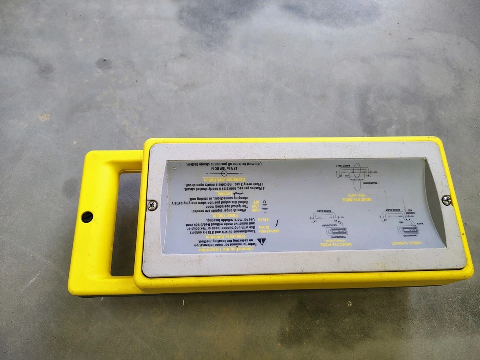 RYCOM 8879 CABLE PIPE LOCATOR ,  VIVAX,METROTECH, SUBSITE, RD,DYNATEL / W LEADS - Image 4 of 4