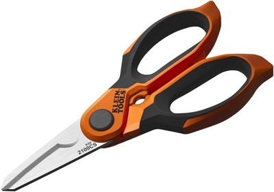 Klein Tools 2100CS Stainless Steel Long Reach, 7-Inch, Black, Orange 