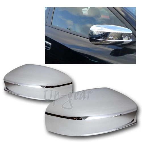 For 2011-2020 Chrysler 300 300C Chrome ABS Plastic Side Mirror Cover Cap Trim